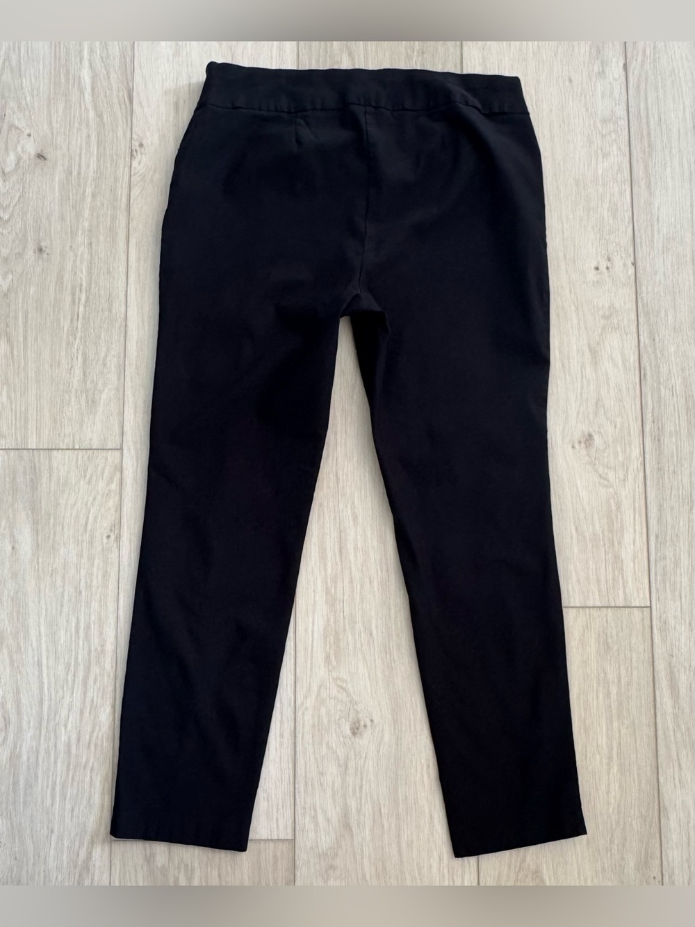 Chico’s So Slimming black womens dress pants size 3 / 16 US flat front stretch - Picture 10 of 14